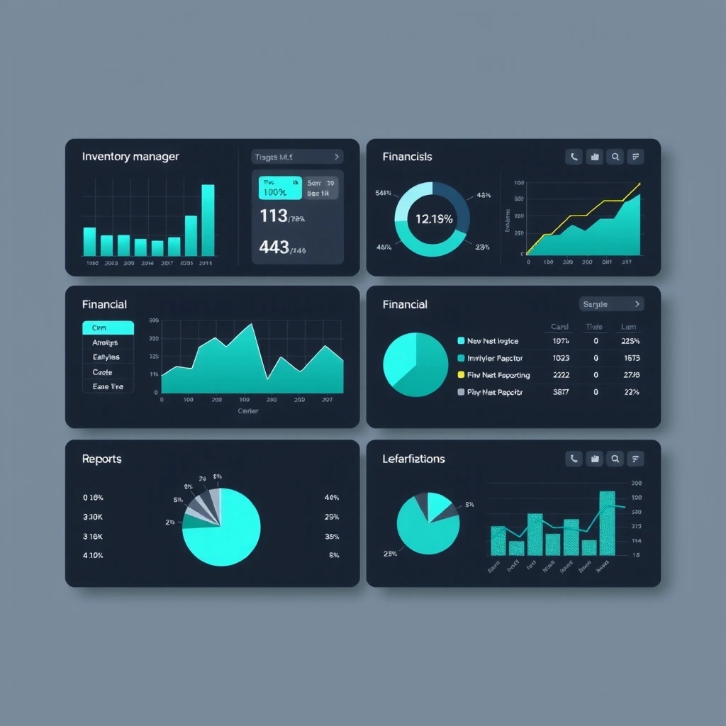 Dashboard del software